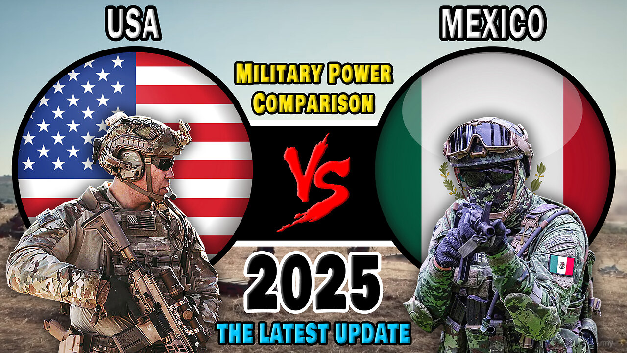 USA vs Mexico Military Power Comparison 2025 | Mexico vs USA Military Power 2025