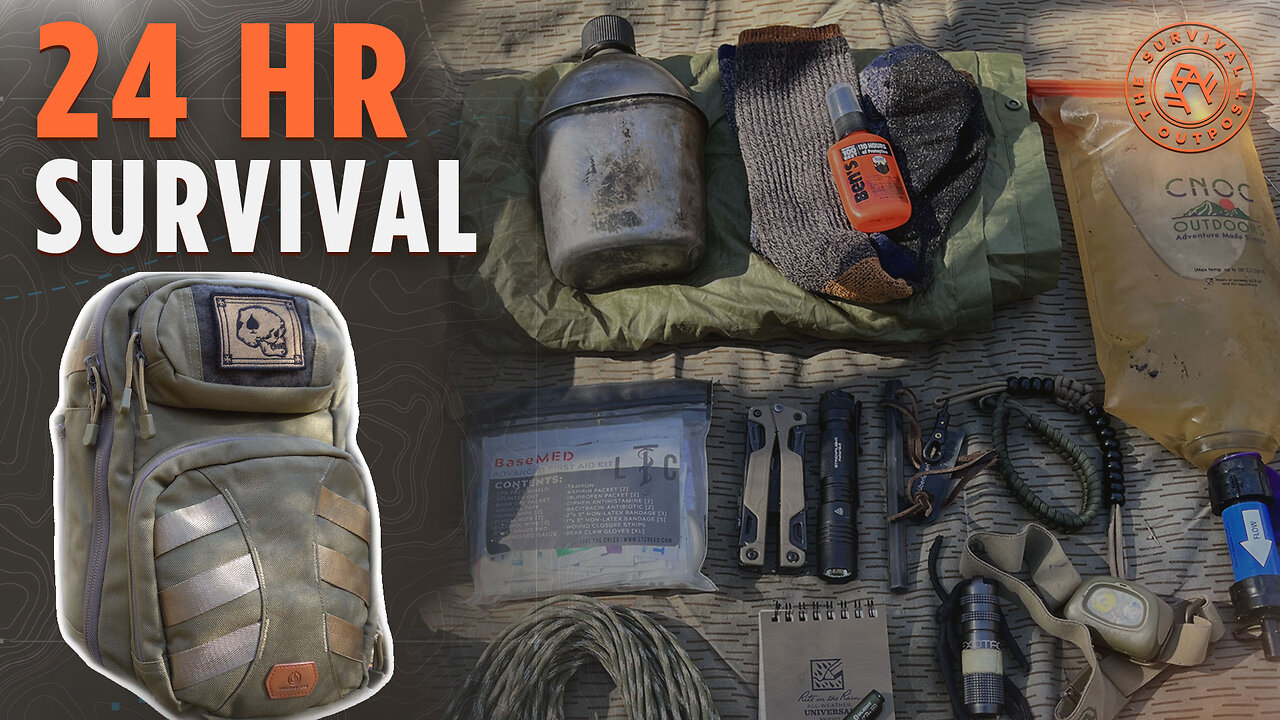 I Built A Grab & Go Survival Bag...Here's What's Inside