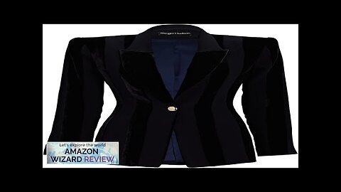 Sergio Hudson Single Breast Multi Seamed BlazerSingle breast notch collar blazer Review