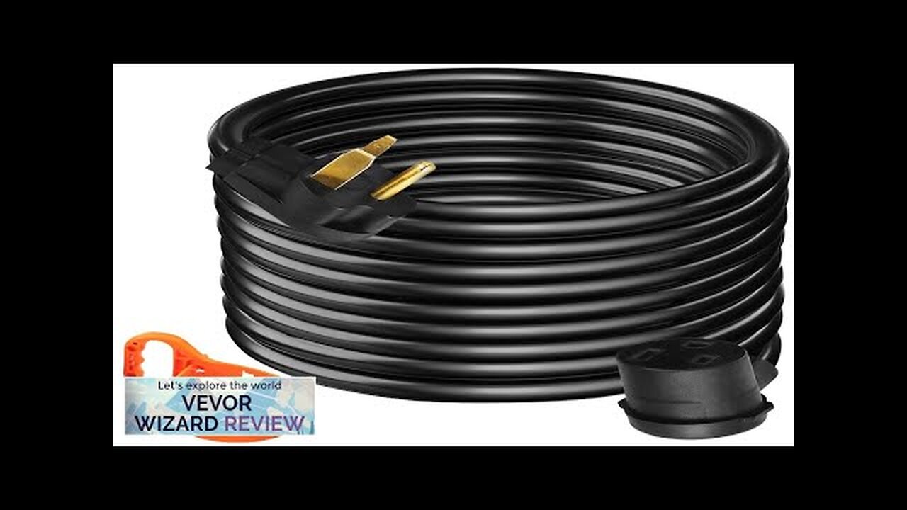 VEVOR Welder Extension Cord 40Amp 25ft 250V Welding Power Cord with NEMA Review