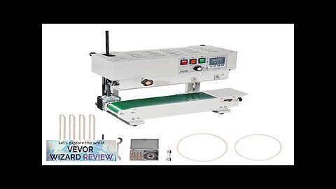 VEVOR Continuous Bag Band Sealing Machine Vertical Band Sealer Carbon Steel Review