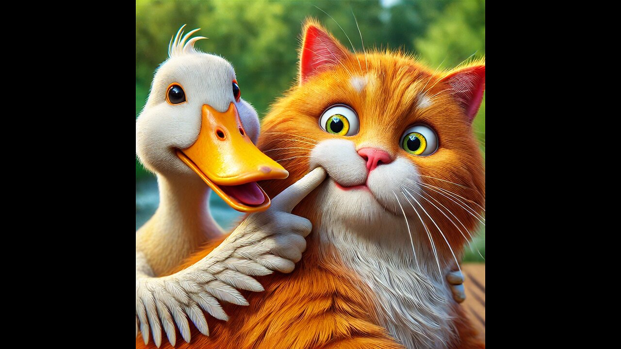 #cat or duck funy video