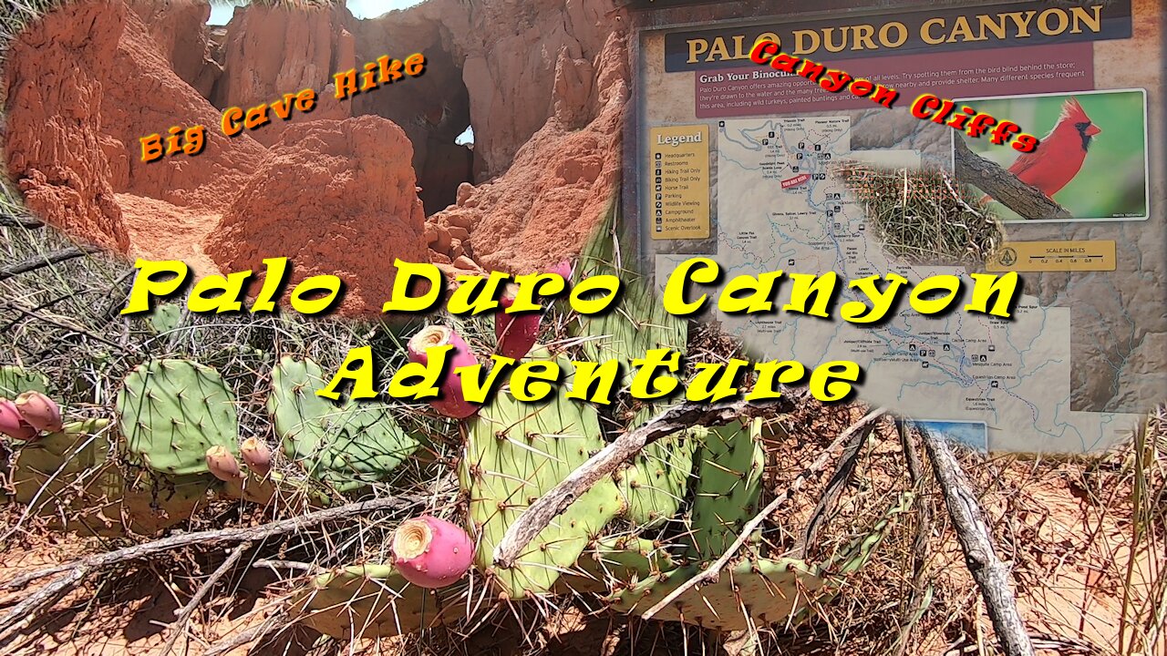 Palo Duro Canyon Big Cave Adventure