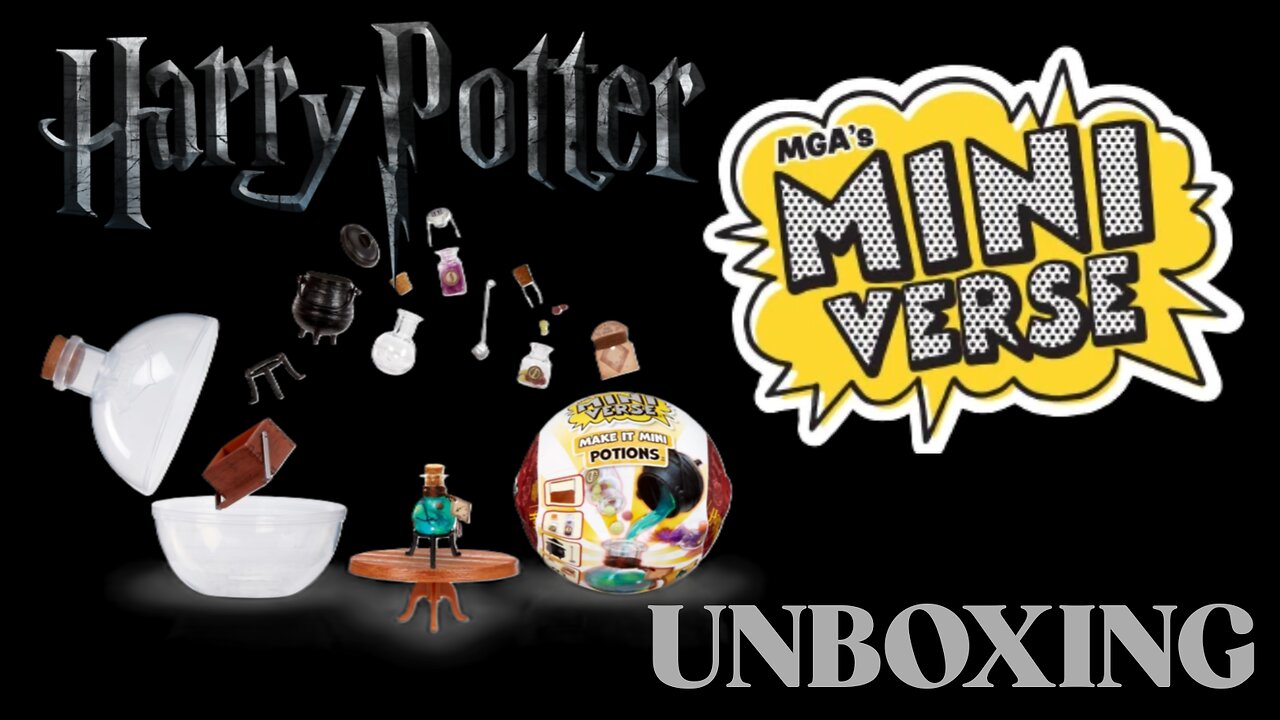 Harry Potter Mini Brands Mini Potions (FULL UNBOXING)