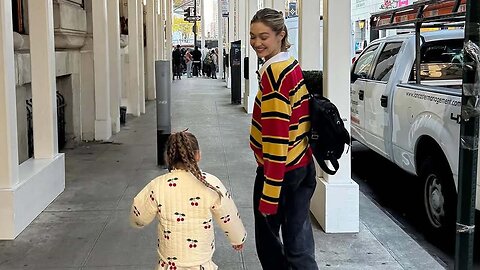 GigiHadid ZaynMalik Khai | Gigi Hadid and Zayn Malik's Daughter Is Half Mom's Height