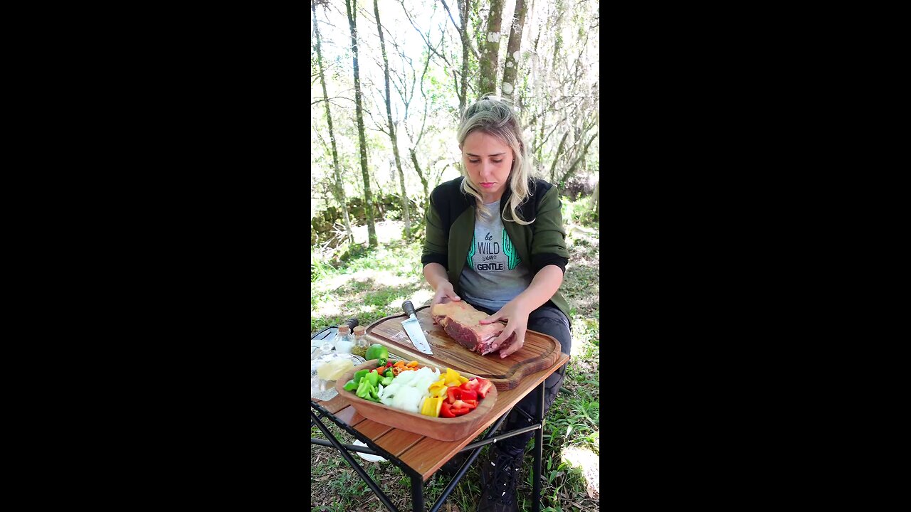 Part 2 - Brazilian barbecue ASMR Brazilian Adventure #asmr #camping #cooking