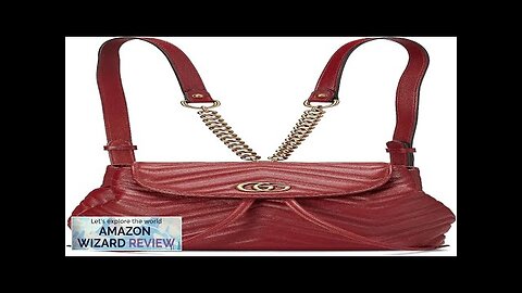 Gucci Pre-Loved Red Leather 'GG' Marmont Backpack Small RedClassic Gucci Marmont small Review