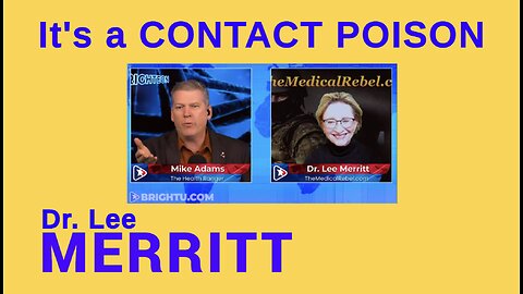 It's a Contact POISON. Dr. Lee Merritt