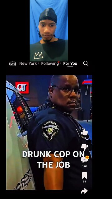 Cop is drink 🍺