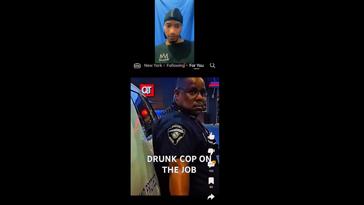 Cop is drink 🍺