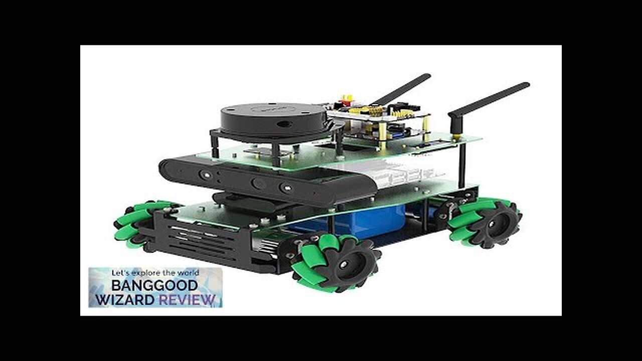 Yahboom ROSMASTER X3 ROS2 Robot Smart Car No Motherboard with Mecanum Wheel Review