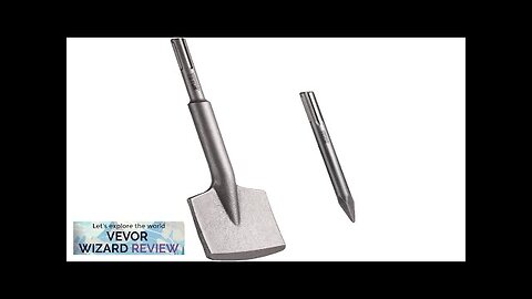 VEVOR SDS Max Clay Spade and Tile Thinset Removal Tool with Bull Review