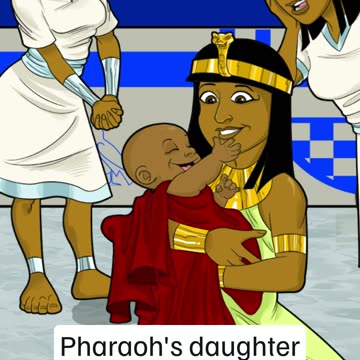 What did Pharaoh's daughter name the Hebrew baby boy?