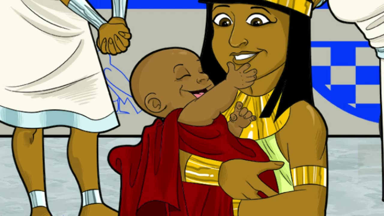 What did Pharaoh's daughter name the Hebrew baby boy?