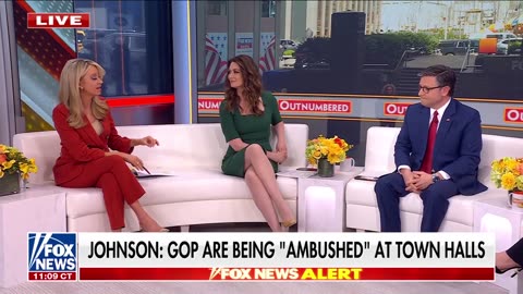 House Speaker Mike Johnson joins ‘Outnumbered’ to give his take on President Donald Trump’s joint address and Democrat leadership.
