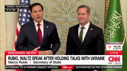 U.S. Secretary of State Marco Rubio announces huge breakthrough in negotiations to end the Ukraine-Russia conflict