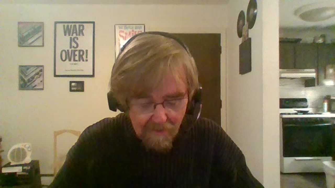 LB reads a chapter from his first book of the Cracked Egg Trilogy