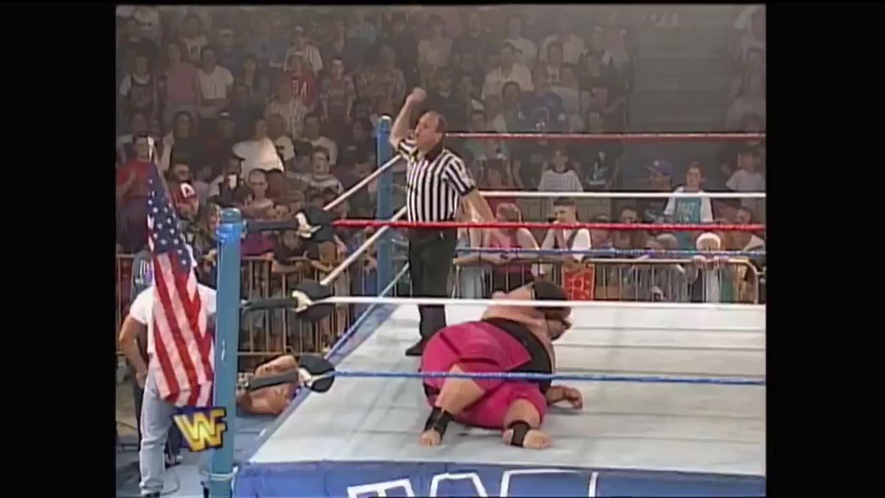 lex luger vs yokozuna on raw 1995