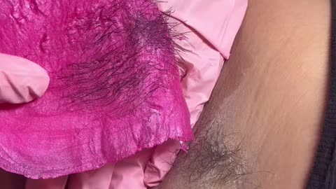 Underarm Waxing Tutorial | Sexy Smooth Tickled Pink Hard Wax Demo | @luscious_skin_esthetics_