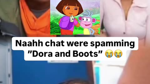 ISHOWSPEED chat spam Dora and boots