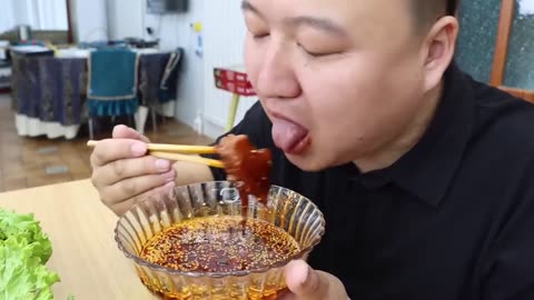 Make "Braised Beef Head" in one bite, tender and soft / Mukbang