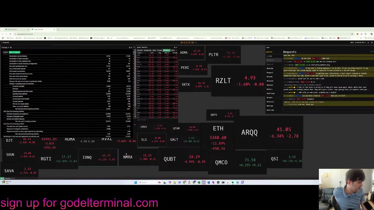 Martin Shkreli Full Stock Analysis Stream 12-27