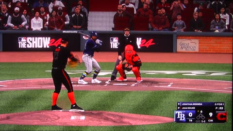 MLB The Show: Cincinnati Reds vs Tampa Bay Rays (S8 G45)