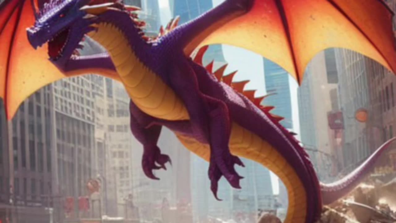 What if dragons existed in the modern world?