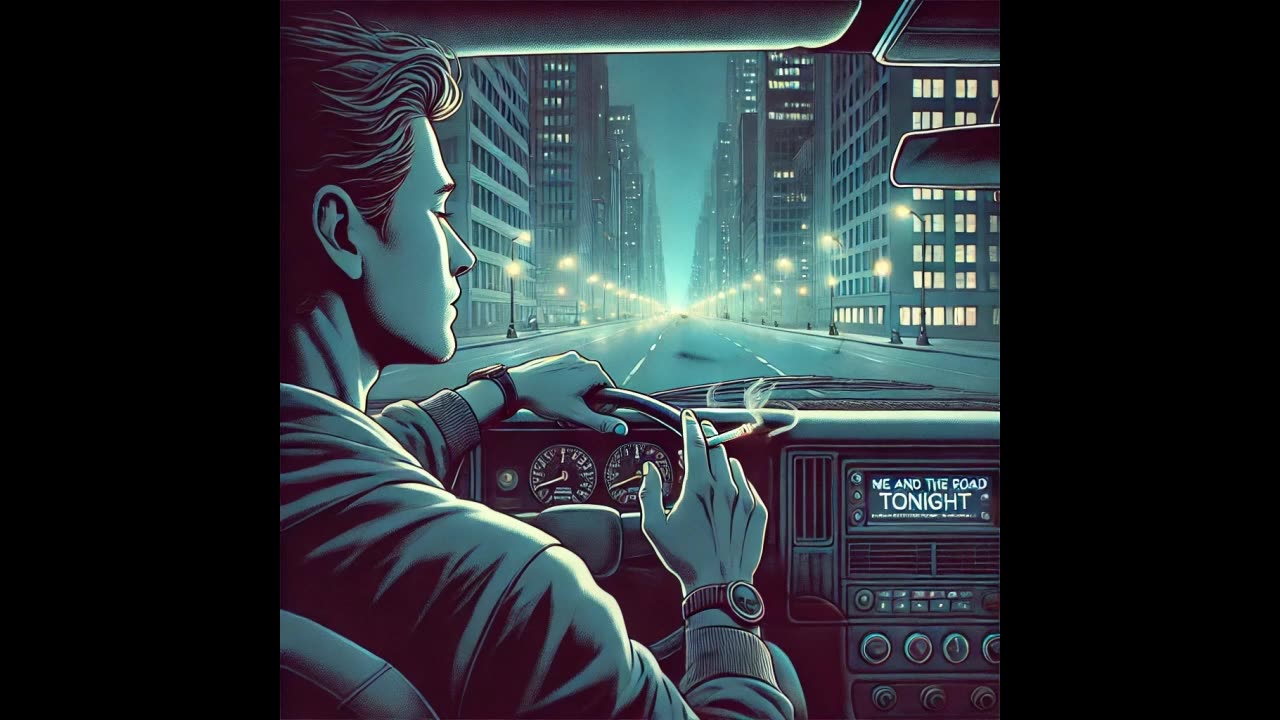 Me and the Road Tonight - Chill Lofi Synthwave