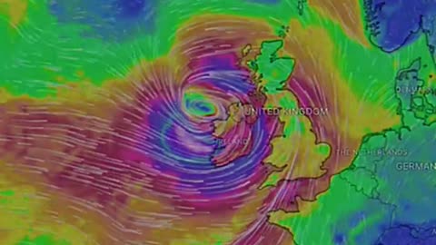 EOWYN wind threatens the Uk and the Ireland #news #wind #windwhispers #reels