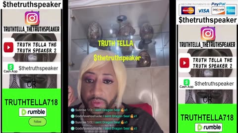 THE DELUSION OF PEDOPHILE FLOP TRINA B TAKES AIM AT GRANDMA D & KREME