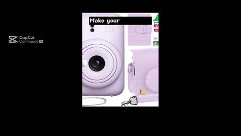 Unleash Your Creativity with the Fujifilm Instax Mini 12 – Limited Edition Lilac Purple Bundle!