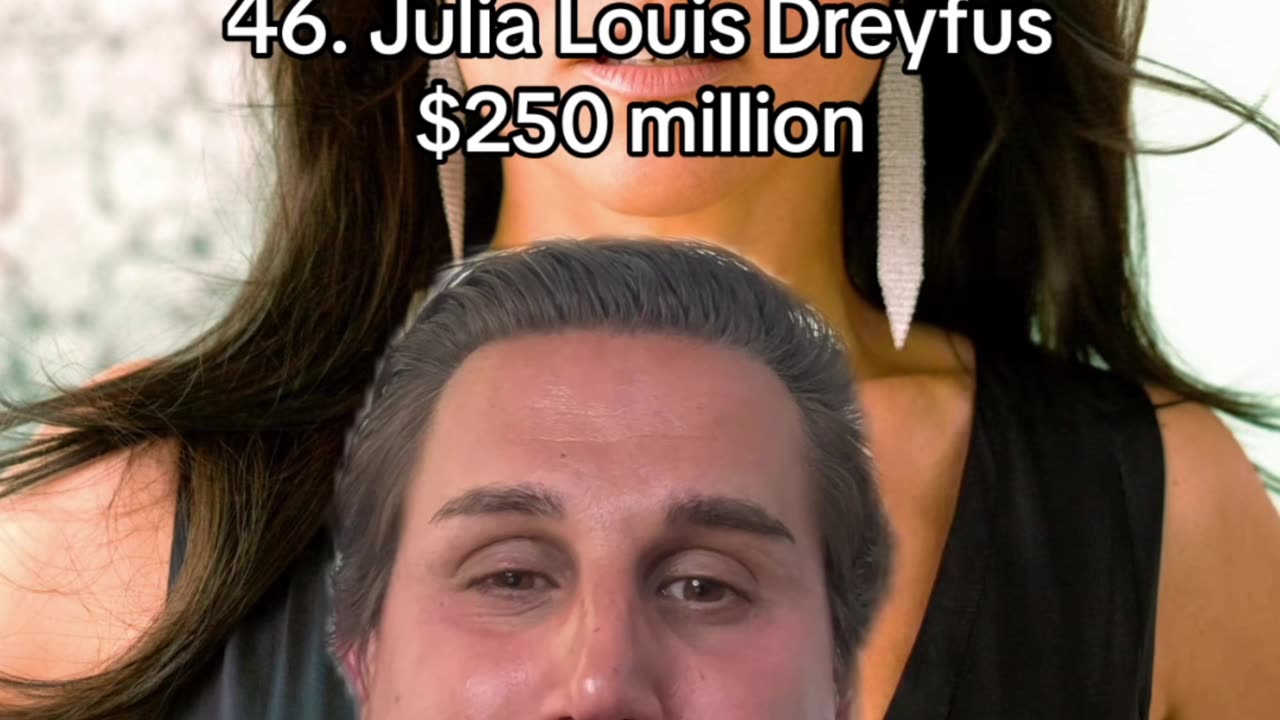 JULIA LOUIS-DRYFUS COMES FROM CASH!!!