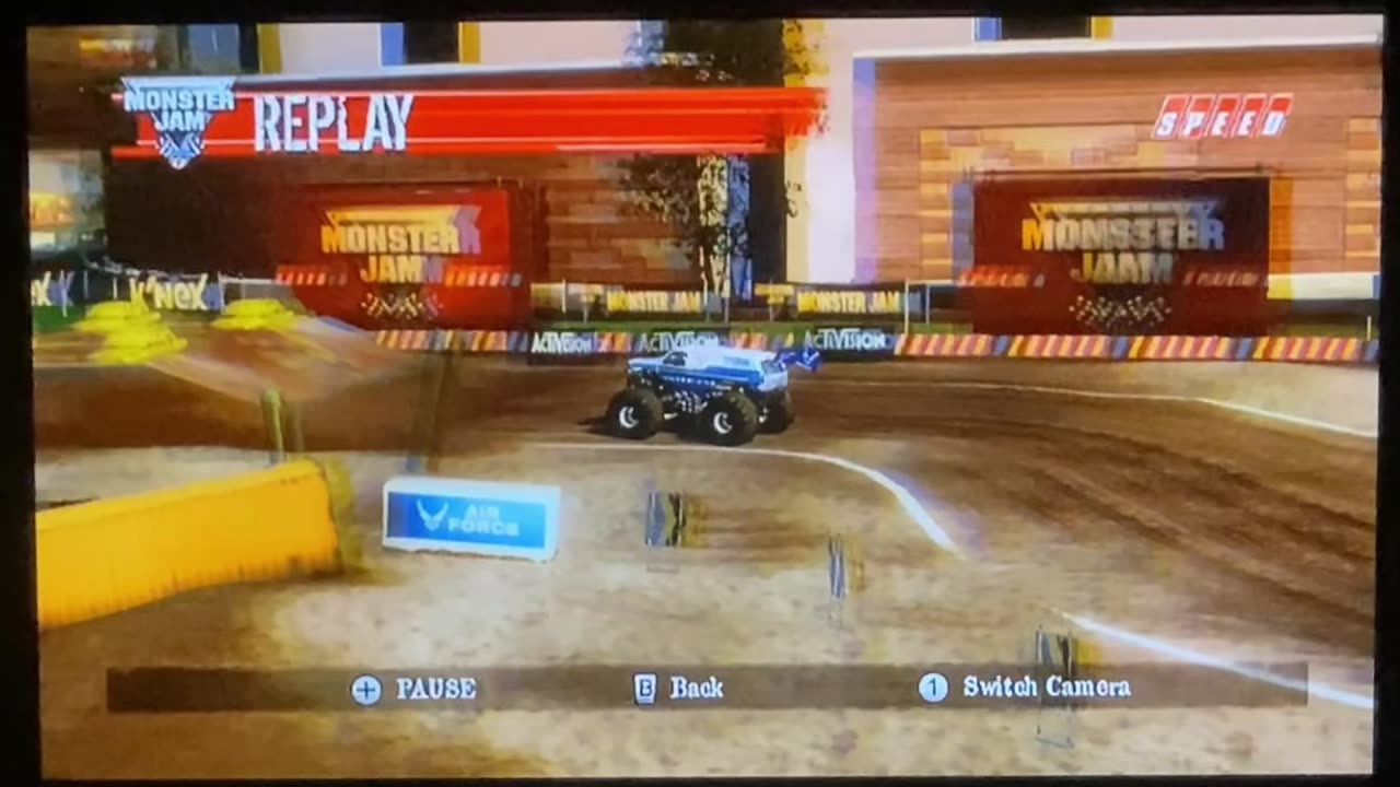 U.S. Air Force Afterburner in Monster Jam Path Of Destruction
