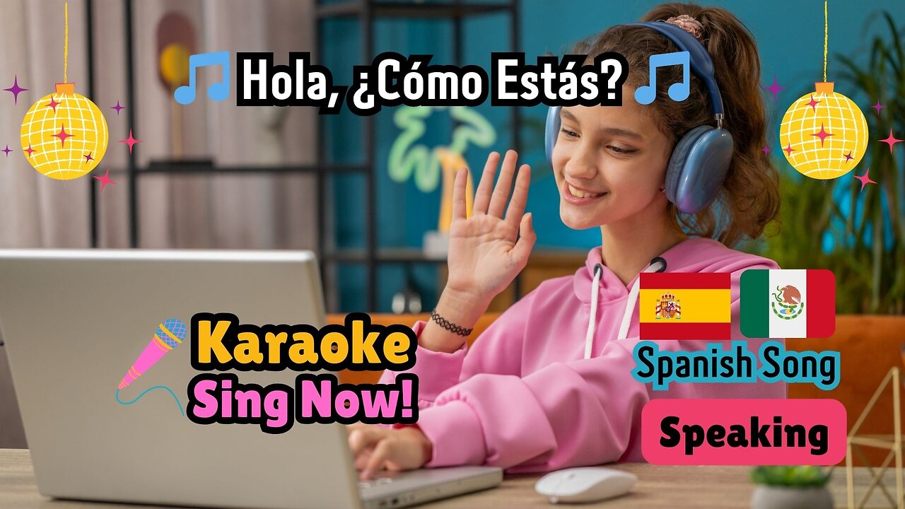 Spanish Karaoke. Music Fun