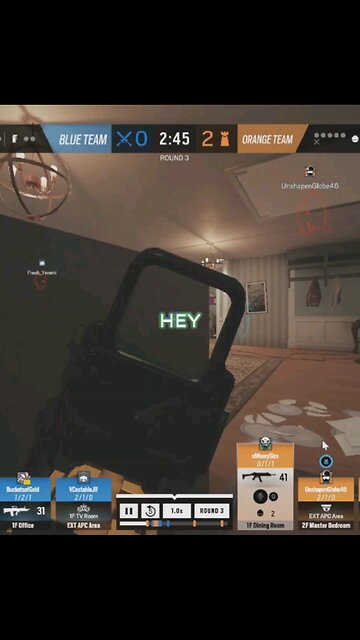 Rainbow Six Seige highlights- He full sent it!!