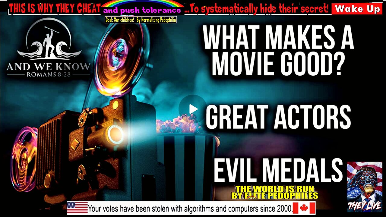 1.6.25: What makes a GOOD MOVIE? Medals to EVIL for ALL to SEE, Great AWAKENING! PRAY!