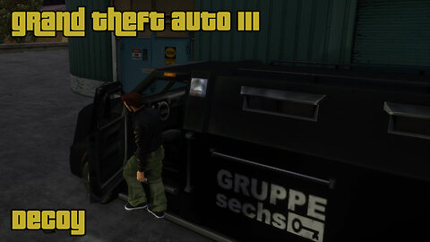 GTA III - The Definitive Edition | Mission #60: DECOY; LOVE'S DISAPPEARANCE