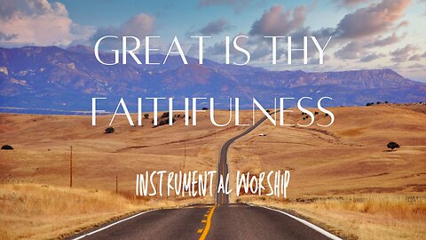 Great Is Thy Faithfulness Flute Instrumental