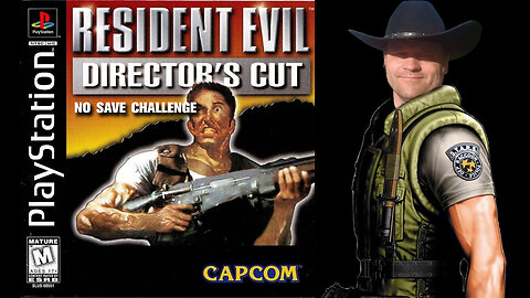 Resident Evil Director's Cut PS1 No Save Challenge | 3