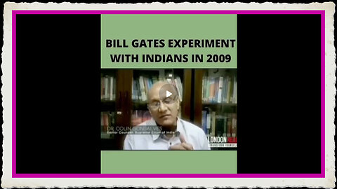 Over 490,000 children were Paralysed with an oral Polio Vaccine ..Bill Gates funded ... 💀