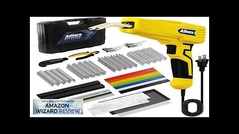 Allturn Upgraded Plastic WelderPlastic Welding KitHot Stapler KitPlastic Welder Review