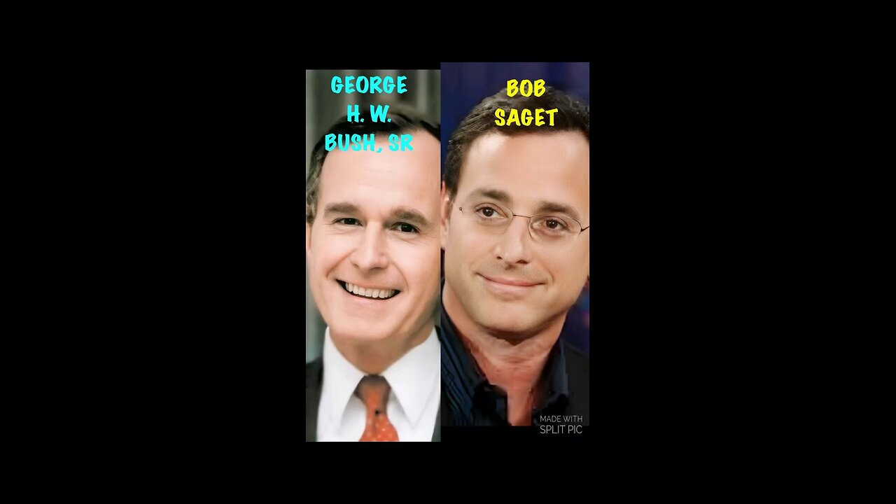 George H. W. Bush Is Bob Saget