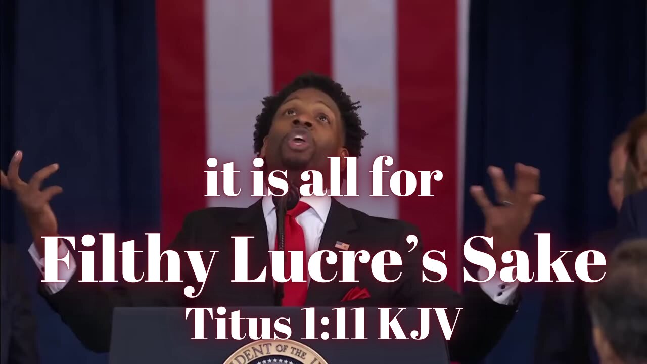 $Lorenzo Sewell & His 180 Church: all about the money #Trump