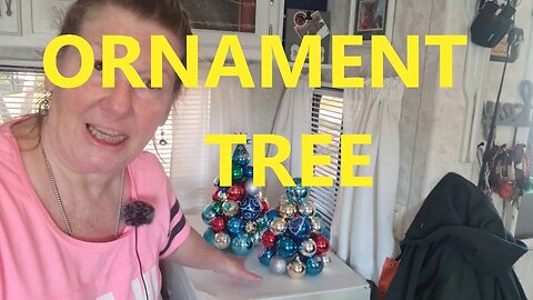 ORNAMENT CHRISTMAS TREE CRAFT DIY