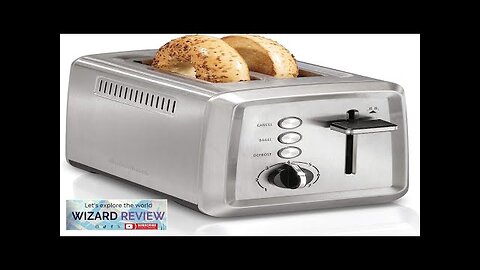 Hamilton Beach 2 Slice Toaster with Extra-Wide Slots Bagel Setting Toast Boost Review