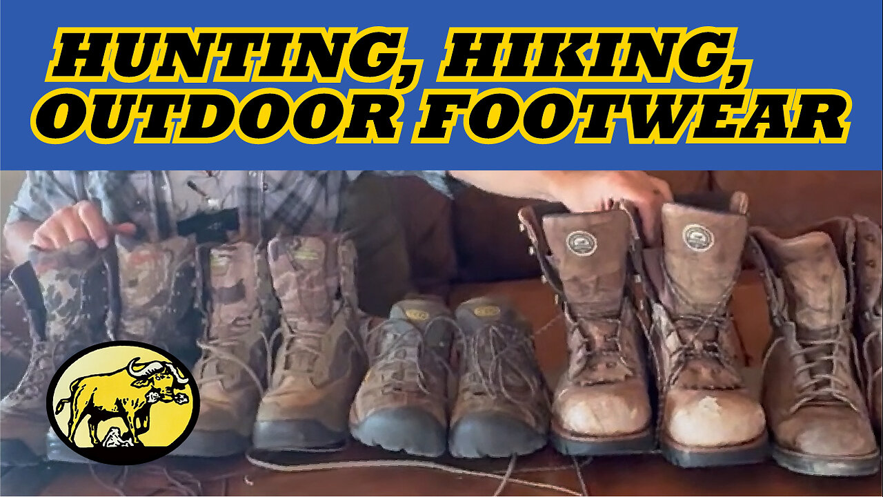 Hunting/hiking/outdoor footwear