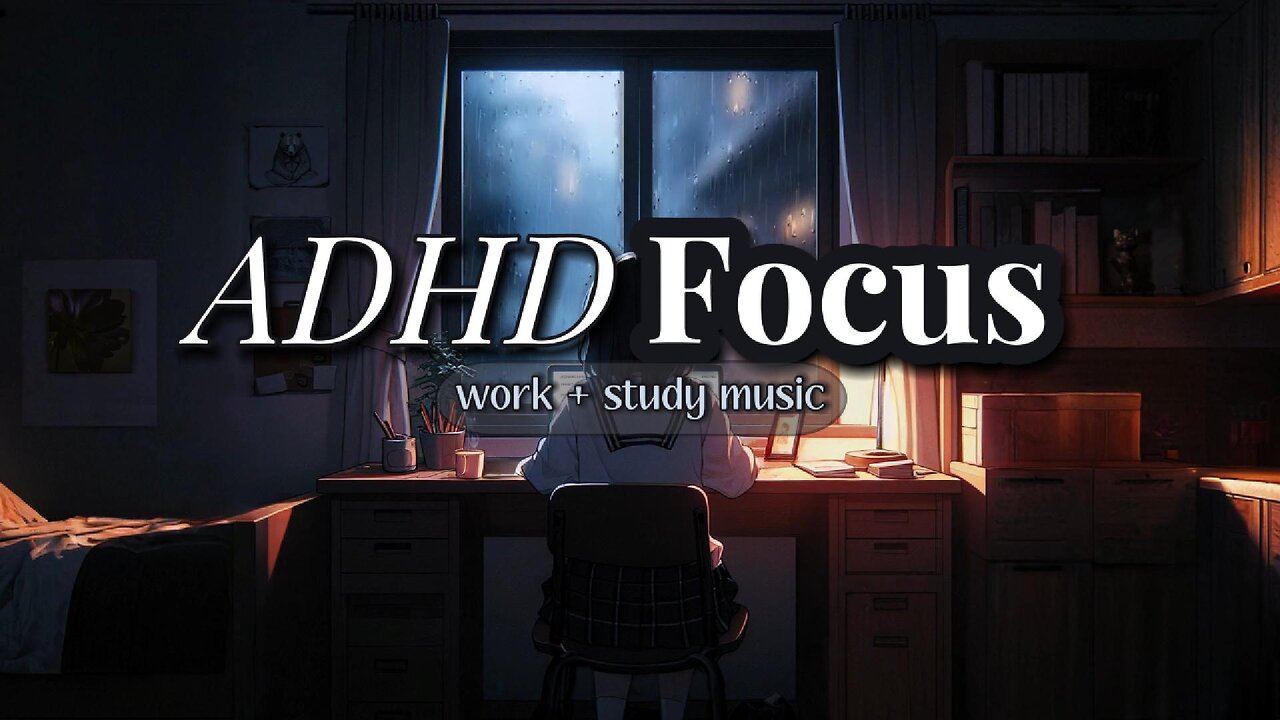 🚀Boost Your PRODUCTIVITY with ADHD Focus Music! 📈🏆
