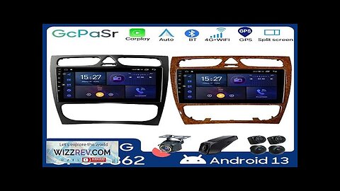 Car GPS Navigation For Mercedes Benz C-Class W209 C200 C320 C350 CLK Review