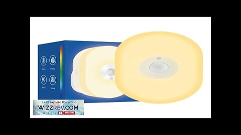 2-in-1 Tuya Smart WiFi LED Night Light PIR Motion Sensor EU/US/UK Plug Review